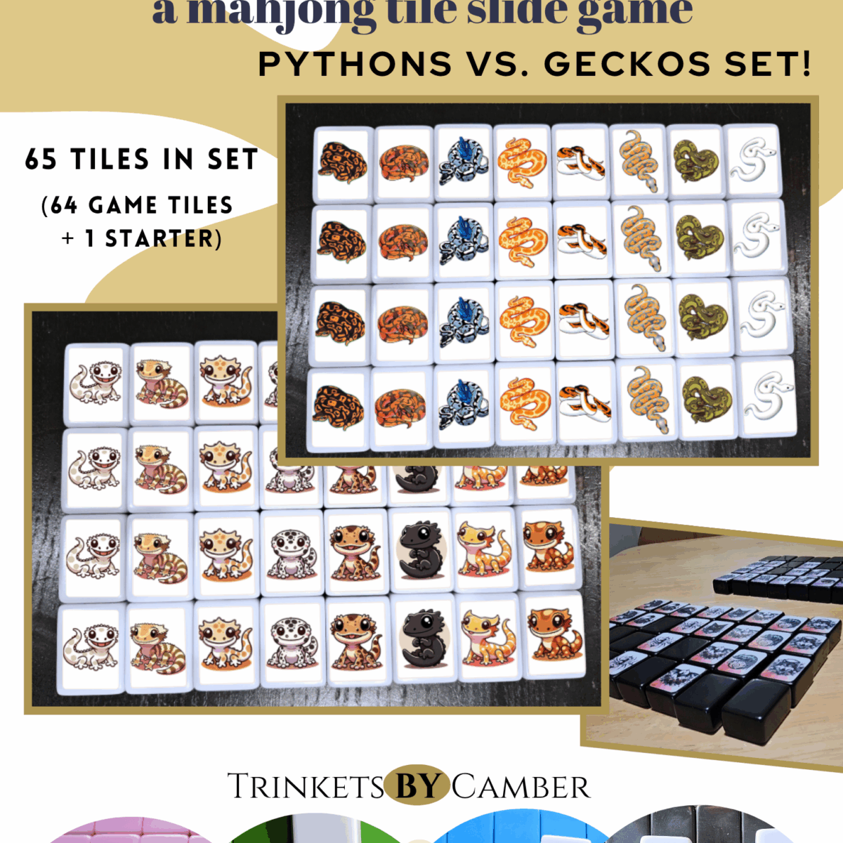 Pythons VS. Geckos Set