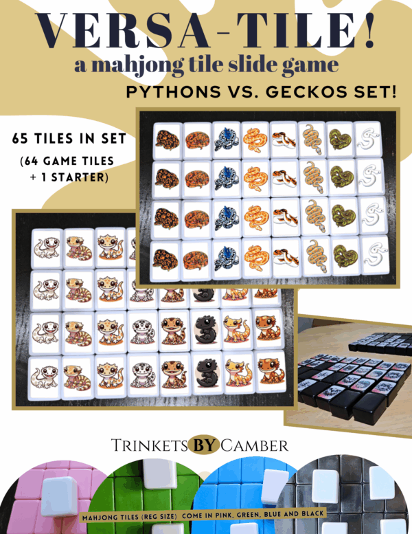 Pythons VS. Geckos Set